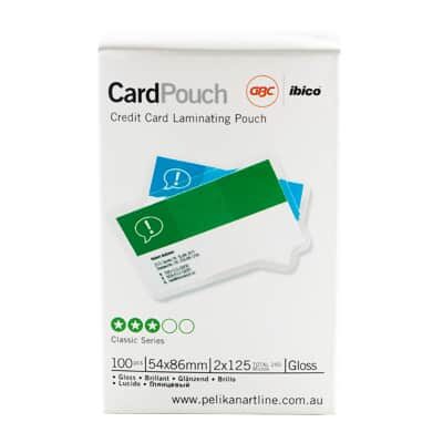 Credit Card Laminating Pouch