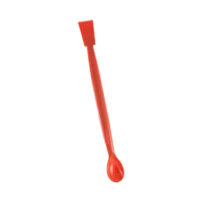 Red Plastic Teaspoon