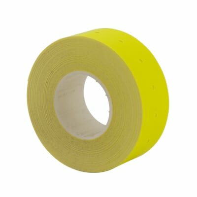 Fluorescent Yellow Removable Labels