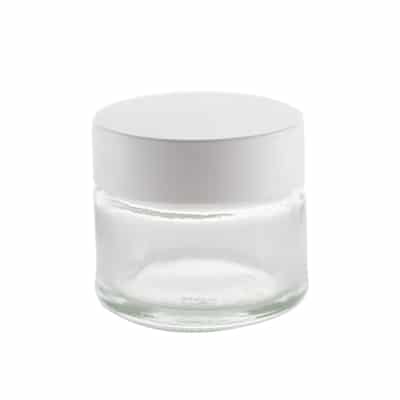 Clear Glass Cream Jar 15ml