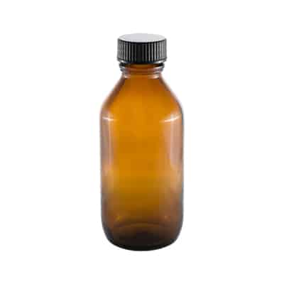 Amber Glass Round Bottle 50ml